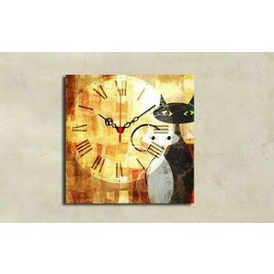 Ceas de perete Cats 2828CS-12 , 28 x 28 cm imagine