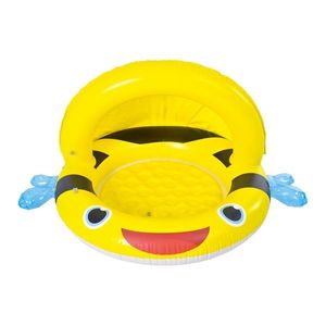 Vetro-Plus Piscină pentru copii cu acoperiș înformă de albinuță, diametru 120 cm imagine