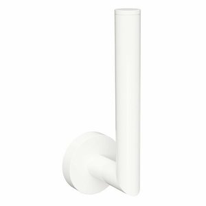 Suport hârtie igienică Sapho XR701W X-Round White, rezervă, alb imagine