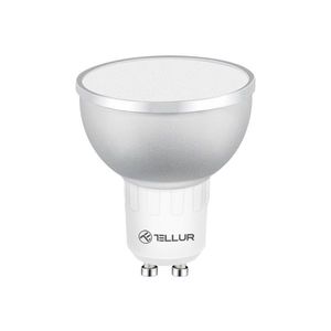 Bec Tellur WiFi Smart LED GU10, 5 W, albă caldă imagine