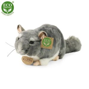 Chinchilla de pluș Rappa, 21 cm ECO-FRIENDLY imagine