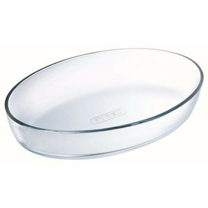 Pyrex Vas de sticlă pentru cuptor oval 2, 2 l, 30 x21 x 6 cm imagine