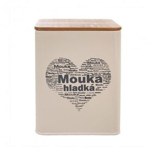 Cutie de metal Orion Inimă, Făină, î. 14 cm, imagine