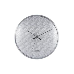 Karlsson 6005SI ceas de perete design argintiu, diametru 40 cm imagine