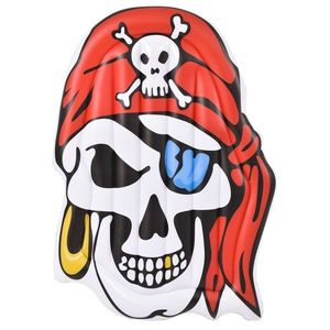 Vetro-Plus Șezlong gonflabil Craniul pirat, 159 x120 cm imagine