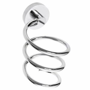 SAPHO XR002 X-Round suport pentru uscător de păr, spiralat, argintiu imagine