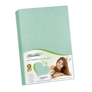 Cearceaf frotir Kamilka, verde deschis, verde, 140 x 200 cm imagine