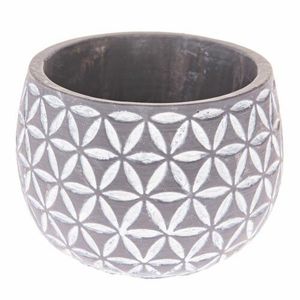 Recipient de ghiveci Canarias, din beton, 15, 5 x 11 cm imagine