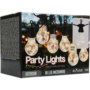 Lanț luminițe Bulbs, 80 LED imagine