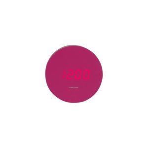 Karlsson 5981BP ceas LED de design cu alarmă, roz, diametru 9 cm, roz imagine