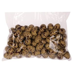 Ouă artificiale de prepeliță, 100 buc, 2 x 2 x 3 cm imagine