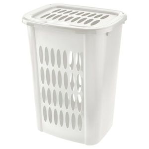 Tontarelli Coș pentru rufe murdare COVER LINE 53l, alb, alb imagine