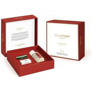 Millefiori Milano Set cadou Difuzor 100 ml și Icon Parfum pentru mașină Zenzero Lucente Classic, verde imagine