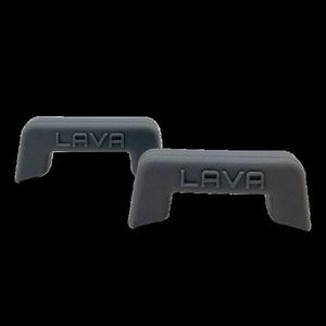 LAVA Metal Silicone grips 2 pcs, grey imagine