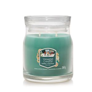 Yankee Candle lumânare parfumată Signature în pahar mediu Holiday Winterfest, 368 g, verde, S imagine