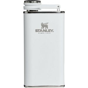 Stanley Placatka Easy-Fill Wide Mouth Flask 230 mlFrost Gloss, alb imagine