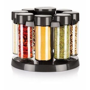 Doze de condimente Tescoma SEASON, cu suport rotativ 8 buc., S imagine