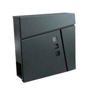 Cutie poștală TILES 370 x 370 x 105 mm, antracit imagine