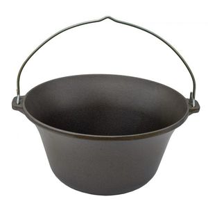 Ceaun din Fontă 10.8 L – Durabil și Versatil, Ideal pentru Gătit Tradițional imagine