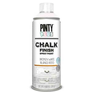 Spray Chalk Paint antichizare, broken white, CK788, interior, 400 ml, Pintyplus imagine