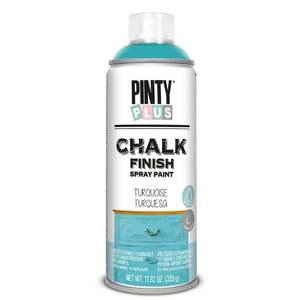 Paint Chalk Spray antichizare, turquoise mat, CK797, interior, 400 ml, Pintyplus imagine