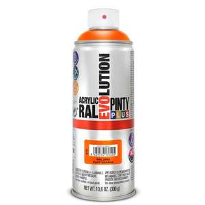 Vopsea Spray acrilica orange, interior / exterior, ral 2004, 400 ml, Pintyplus imagine