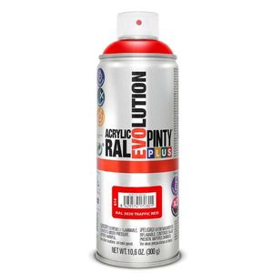 Spray Vopsea acrilica rosu trafic, interior / exterior, ral 3020, 400 ml, Pintyplus imagine