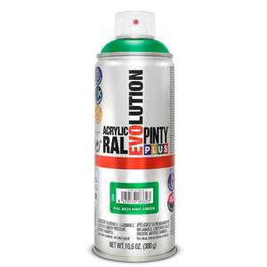 Vopsea Spray acrilica verde menta, interior / exterior, ral 6029, 400 ml, Pintyplus imagine