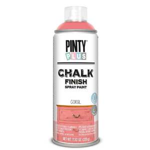 Spray Chalk Paint antichizare, coral mat, CK827, interior, 400 ml, Pintyplus imagine
