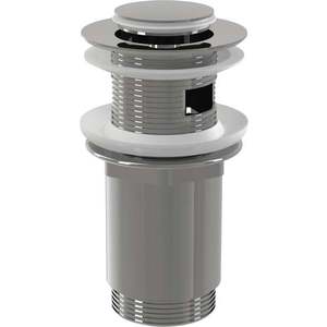 Ventil lavoar CLICK CLACK 5/4" metalic cu preaplin dop mic imagine