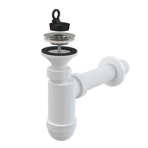 Sifon lavoar DN40 cu sita din otel inoxidabil imagine