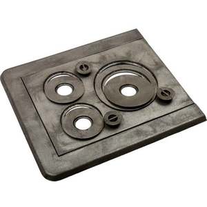 Plita cu rama 3 ochiuri 610 x 530 mm imagine