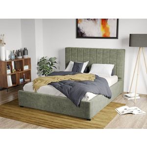 Pat Tapitat Adam cu somiera fixa Vernil - Poso 47 140x200 imagine