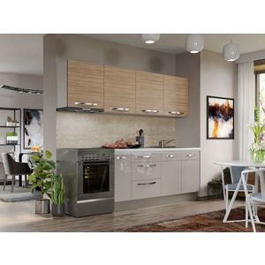 Set Mobila Bucatarie Italia 240 cm C11 imagine