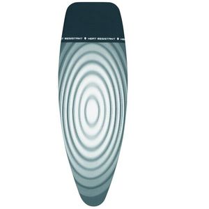 Husa pentru masa de calcat, Brabantia D, Titan Oval, 135x45 cm, 2 mm spuma, bumbac imagine