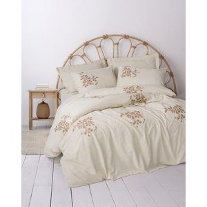 Lenjerie de pat dubla, L'essentiel Maison, Kaneli, Bej imagine