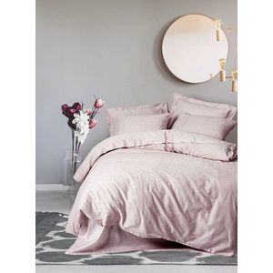 Lenjerie de pat dubla, L'essentiel Maison, Jana, Roz pudra imagine