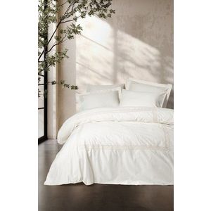 Lenjerie de pat dubla, L'essentiel Maison, Riley, Ecru imagine