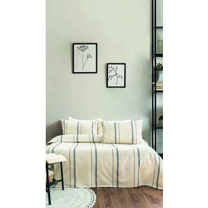 Set cuvertura pique dubla, L'essentiel Maison, Ruby, Antracit imagine