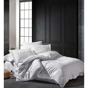 Lenjerie de pat dubla, L'essentiel Maison, Talia, Crem imagine