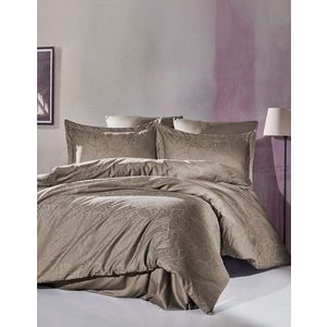 Lenjerie de pat dubla, L'essentiel Maison, Lucio, Bej imagine