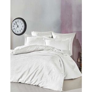 Lenjerie de pat dubla, L'essentiel Maison, Lucio, Crem imagine