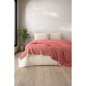 Cuvertura matlasata dubla, L'essentiel Maison, Lapis, Rosu imagine