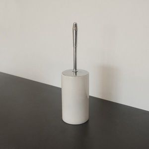 Perie de toaleta, L'essentiel Maison, MAR07240602D, Alb imagine