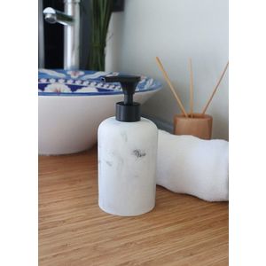 Dozator sapun lichid, L'essentiel Maison, Sbn0031, 7.8x7.8x17.5 cm, Alb imagine