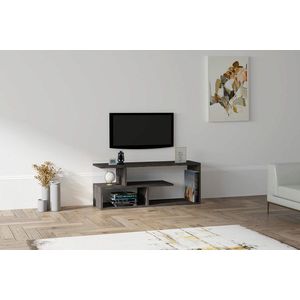 Comoda TV, Hanah Home, Cafu, 100x40x29.6 cm, Negru imagine