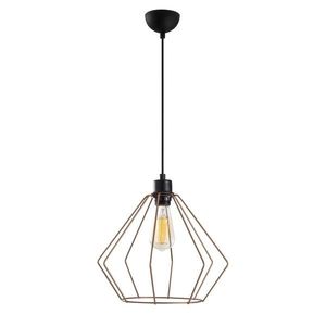 Lustra Opviq Maden, 33x126 cm, E27, 100 W, negru imagine