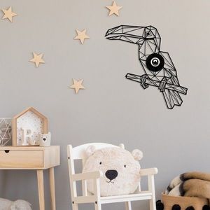 Lampa de perete, Shadow, 586-A, E27, 100 W, metal/MDF, negru imagine