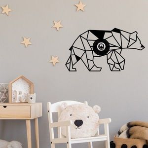 Lampa de perete, Shadow, 601 - A, E27, 100 W, metal/MDF, negru imagine