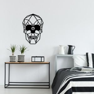 Lampa de perete, Shadow, 604 - A, E27, 100 W, metal/MDF, negru imagine